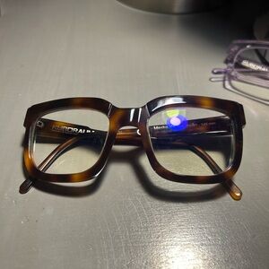 Tortoise Shell Square Glasses
